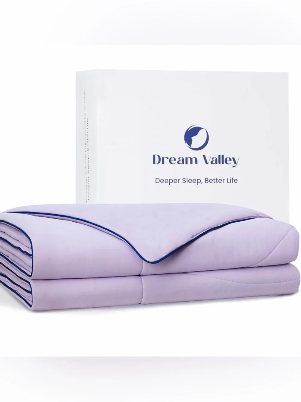 Dream Valley Outlast Deepsleep Cooling Comforter Lavender Fog Full/Queen 90x90